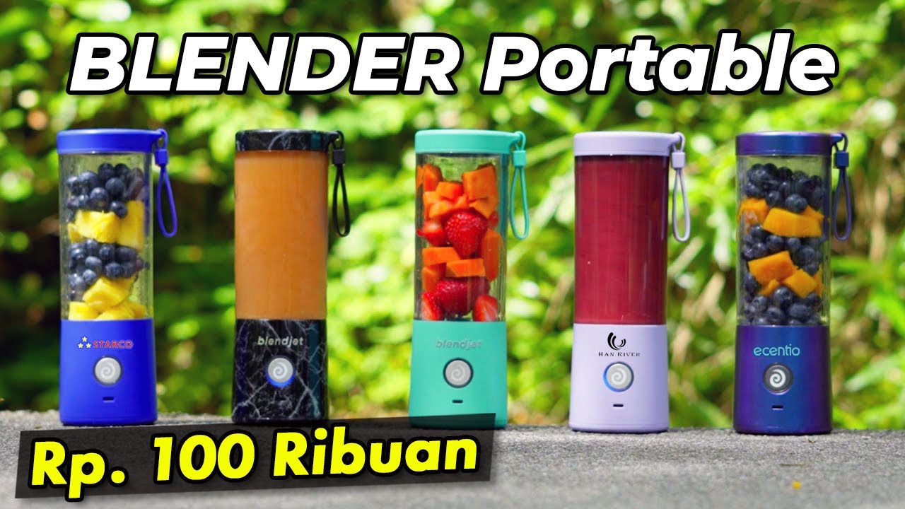 Alat Praktis Membuat Jus Dengan Blender Portable