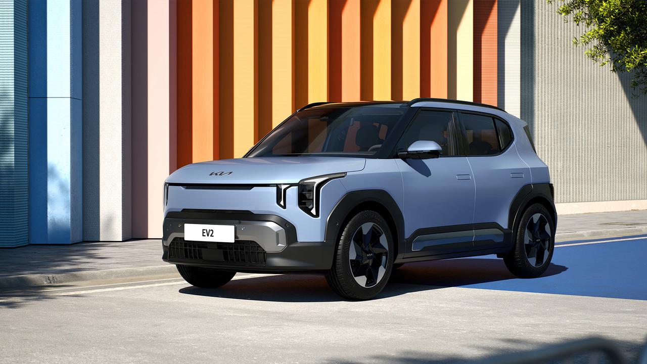 Kia EV2 SUV listrik kompak dengan desain modern di Brussels Motor Show 2026