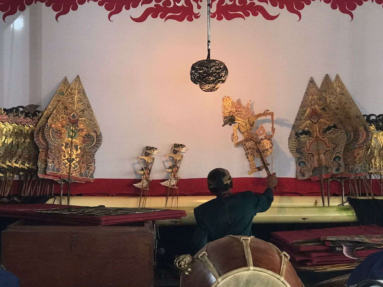 Pagelaran wayang kulit dalam tradisi Merti Dusun Desa Penggung Kabupaten Boyolali