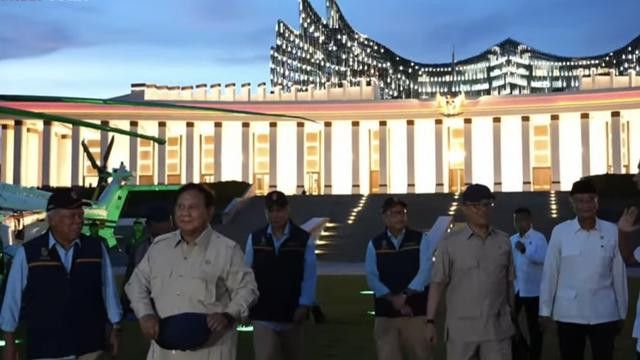 Kunjungan Perdana Presiden Prabowo ke IKN Nusantara