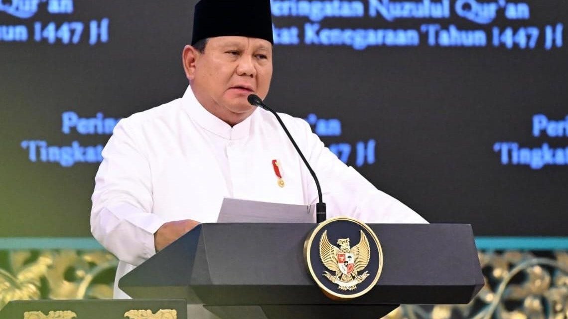 Prabowo Sebut Dunia Saat Ini Penuh Bahaya dan Ketidakpastian