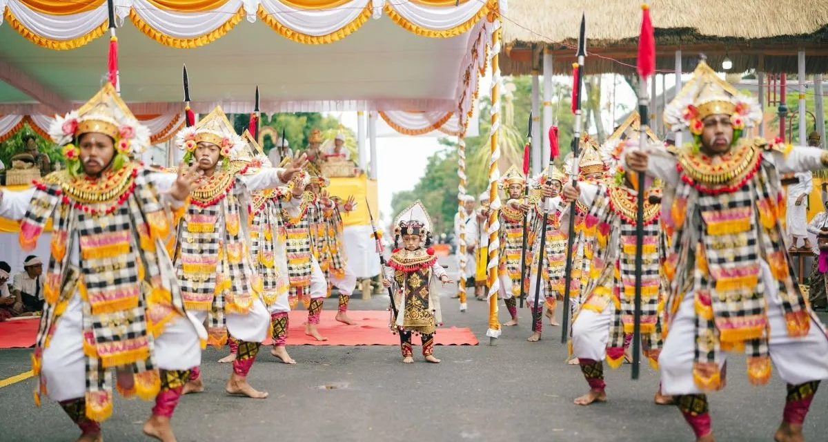 Jelang Nyepi, Gianyar Gelar Tari Sakral di Tawur Agung Kesanga