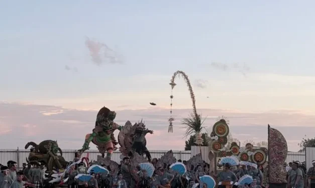 Parade 20 Ogoh-ogoh Meriahkan Festival Sanur Metangi 2026