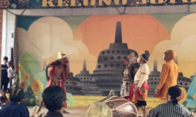 Uniknya Wayang Topeng Soneyan Pati dalam Sedekah Bumi