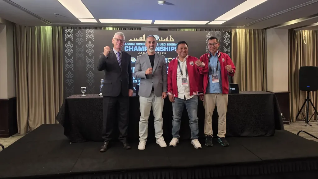 Petinju Indonesia tampil di Kejuaraan Tinju Asia U19 dan U23 2026 di Jakarta