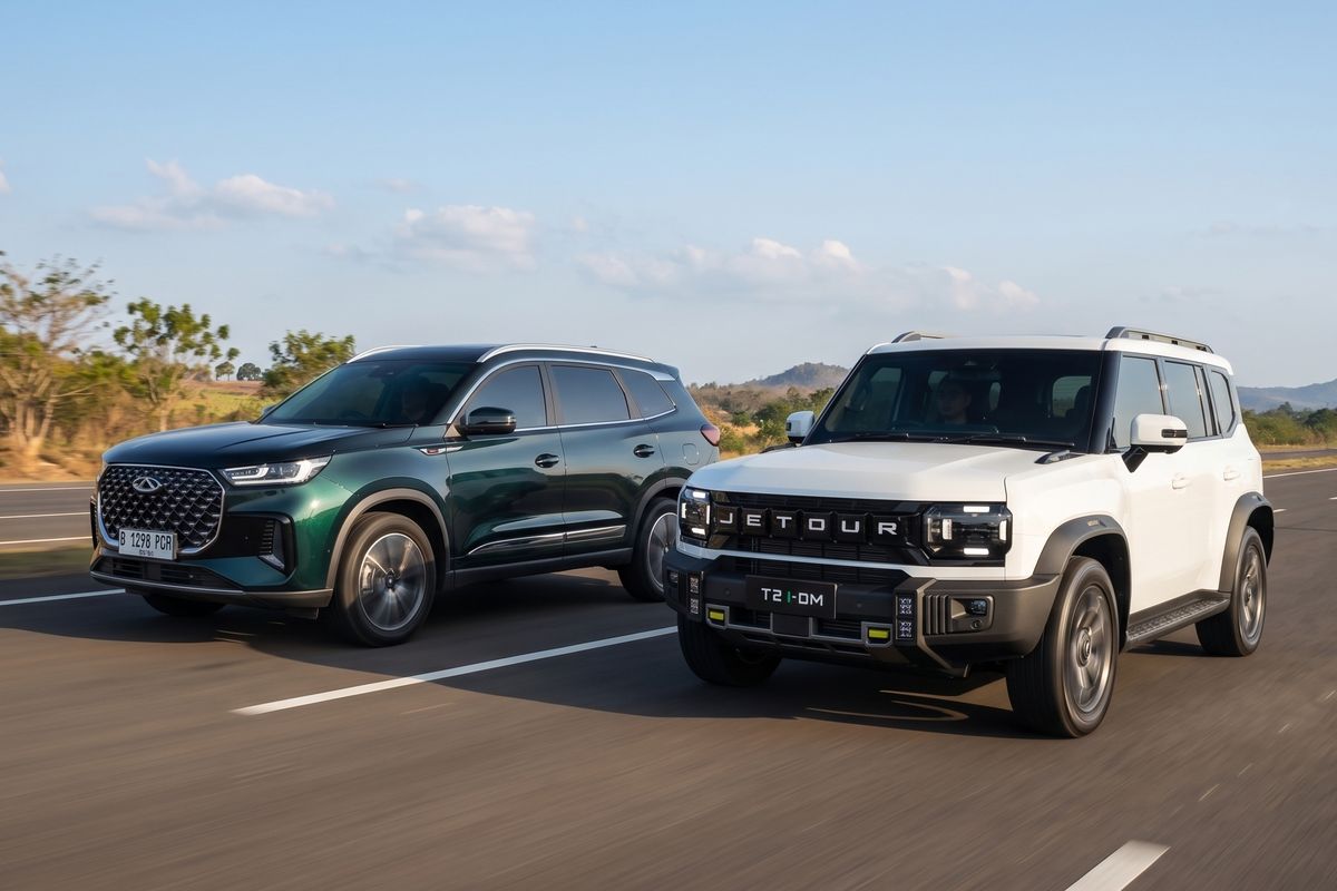 Jetour T2 i-DM vs Chery Tiggo 8 CSH AWD