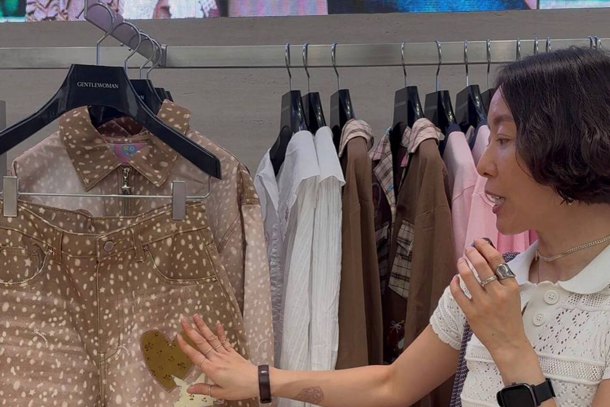 tips padu padan outfit bermotif ramai