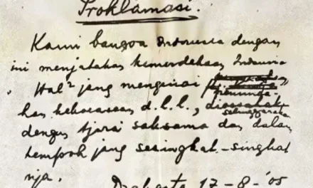 Naskah Proklamasi, Jejak Tulisan Soekarno dan Ketikan Sayuti Melik