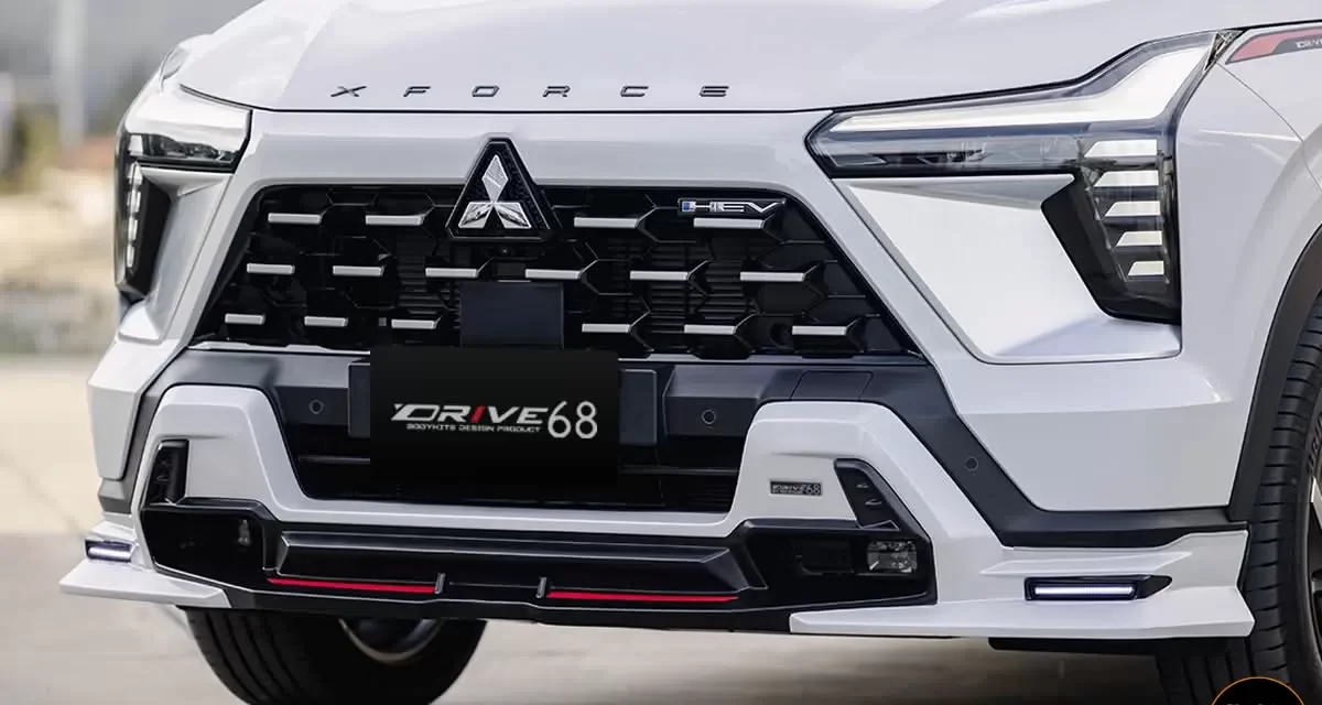 Mitsubishi Xforce HEV Makin Sporty dengan Bodykit Thailand Rp 9,5 Juta