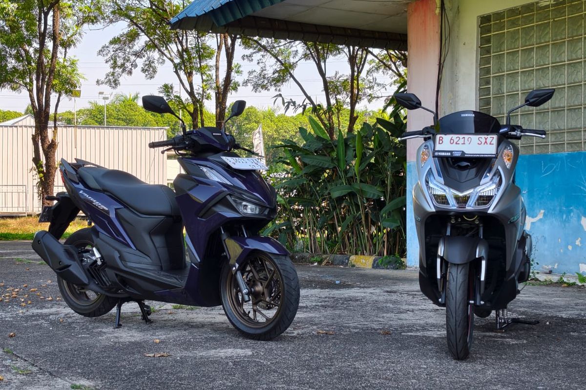 Honda Vario 160 Evo vs Yamaha Lexi LX 155