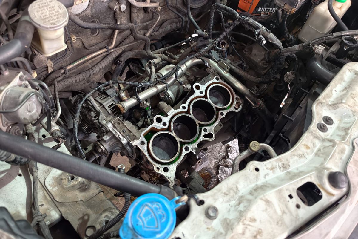 mesin mobil overheat