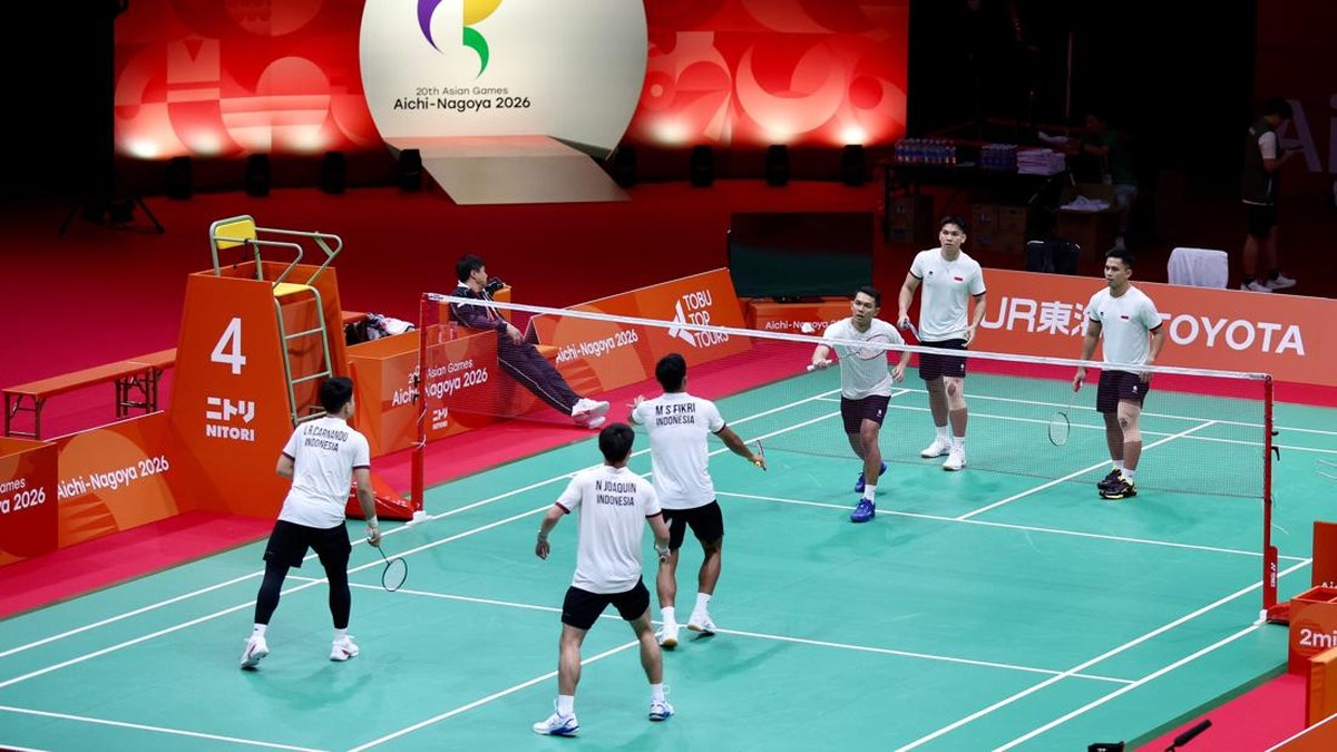 drawing bulutangkis beregu Asian Games 2026